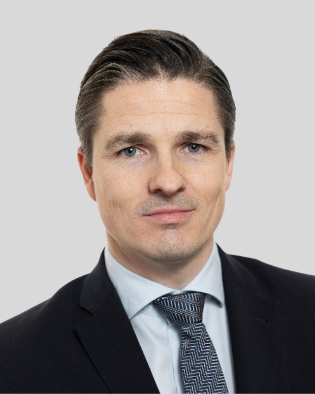 Photo of Joseph McGinley, Head of Investor Relations, Rivel