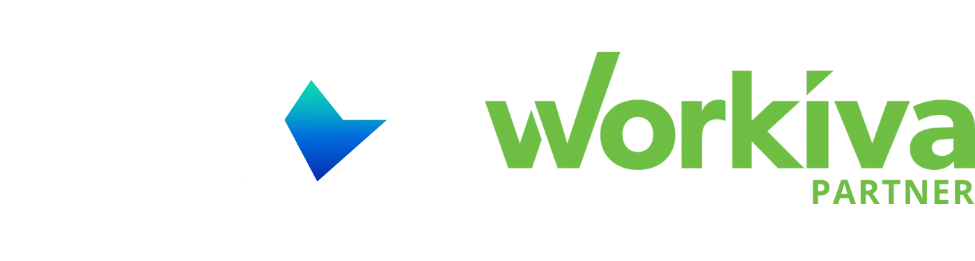 Rivel and Workiva partnership logo