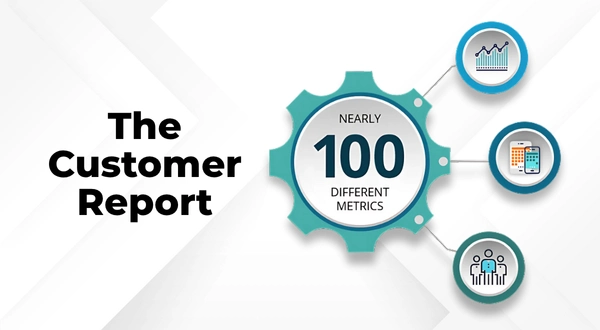 The Customer Report preview