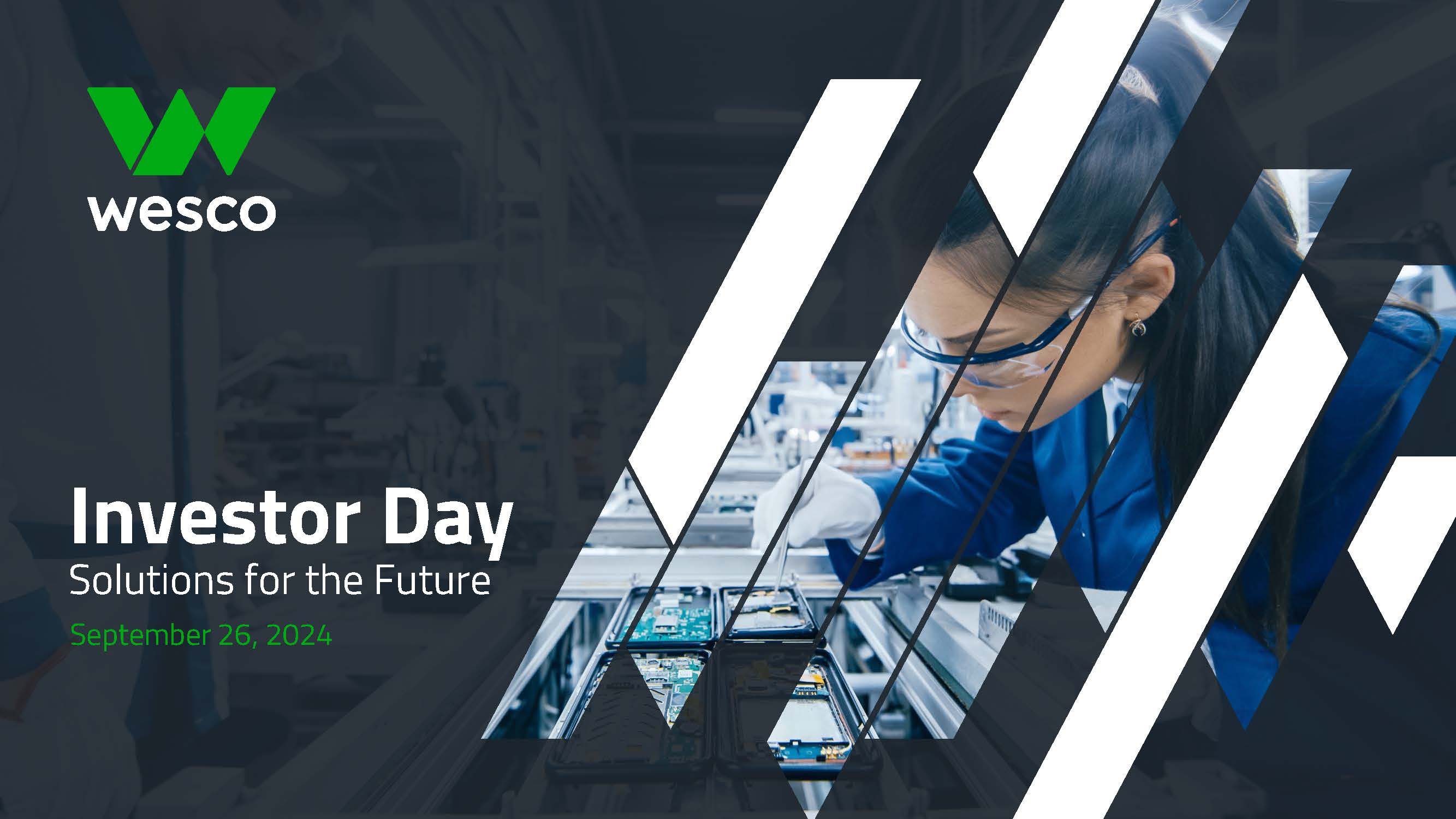 Wesco Investor Day Example